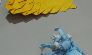 Origamis architecturaux et Tachikoma